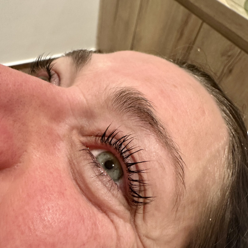 Rehaussement des cils - cils recourbés avec effet naturel