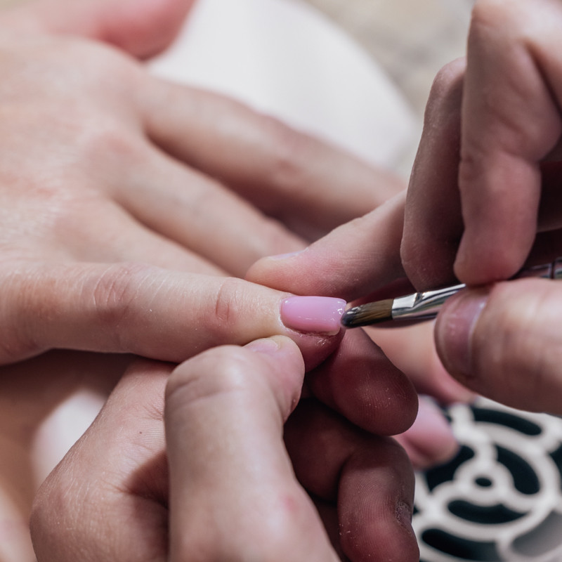 Retouche d'ongles en gel